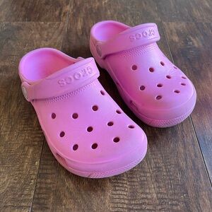 CROCS Kids Vibrant Pink Sandals